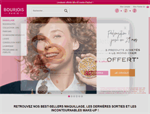 Tablet Screenshot of bourjois.fr