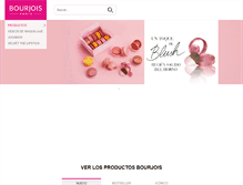 Tablet Screenshot of bourjois.es